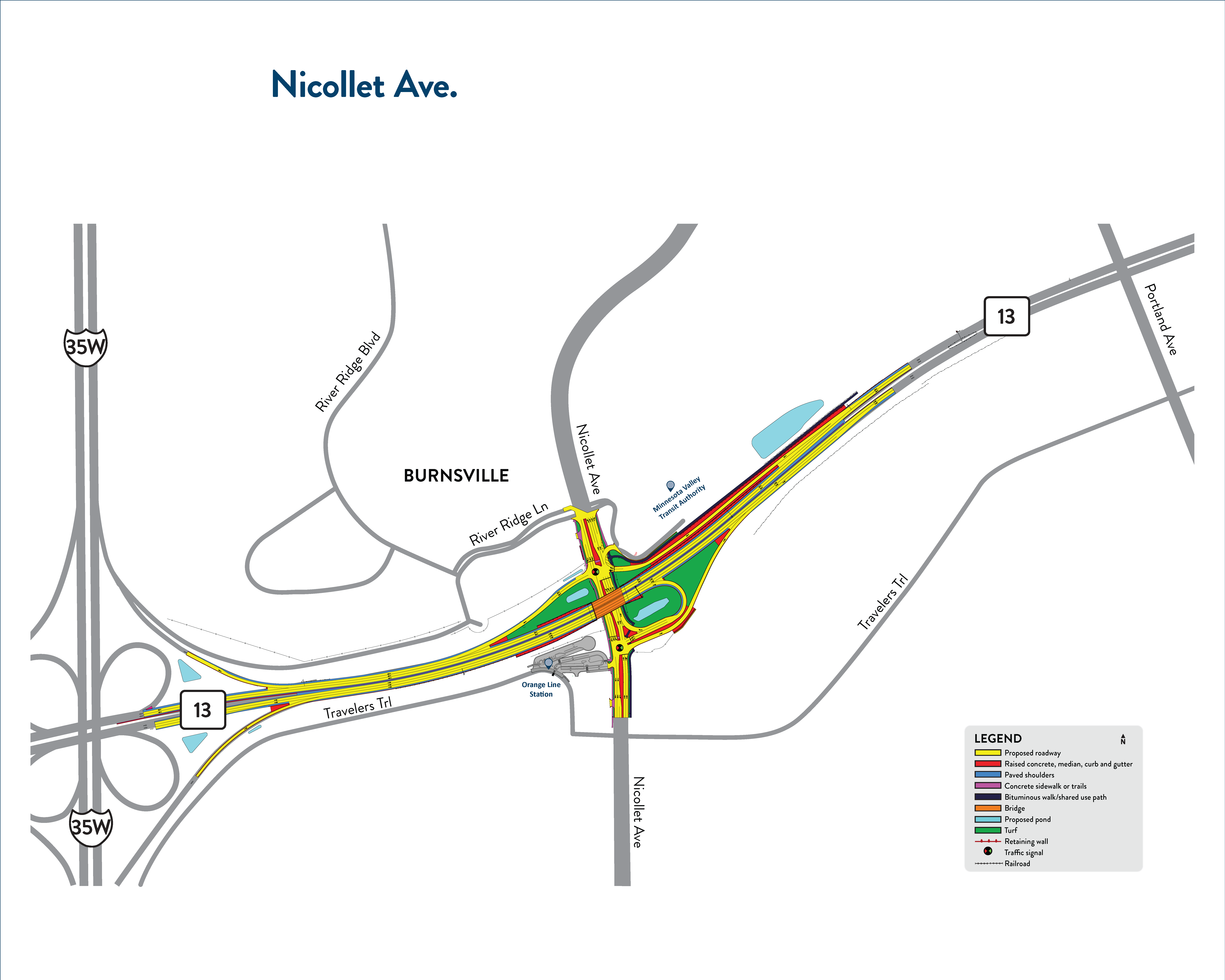 2026 Nicollet Ave. interchange